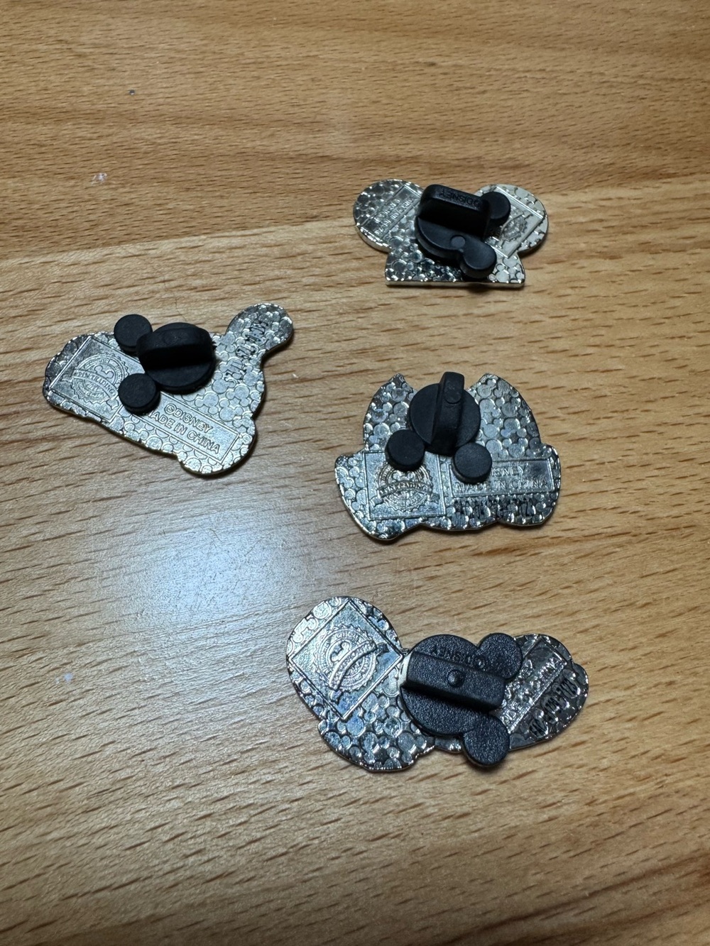 Disney Parks Mickey Mouse’s Iconic Look 4 Pin Set - Picture 6 of 6